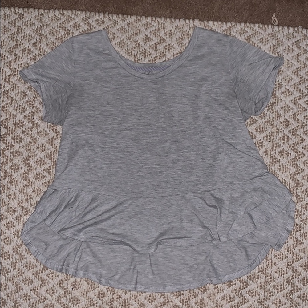 Casual t short, can be used as workout shirt